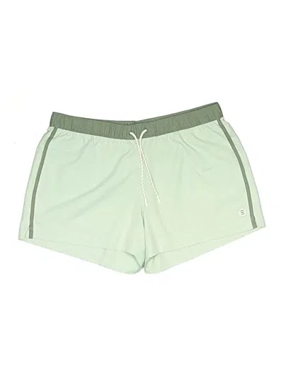 Pre-owned Free Fly Athletic Shorts In Green