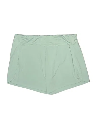 Pre-owned Free Fly Athletic Shorts In Green