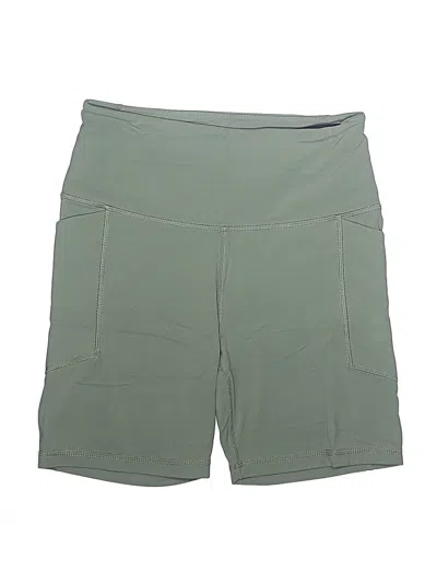 Pre-owned Free Fly Athletic Shorts In Green
