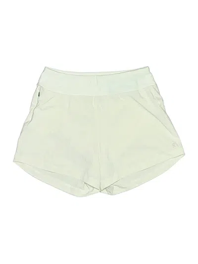 Pre-owned Free Fly Athletic Shorts In Ivory