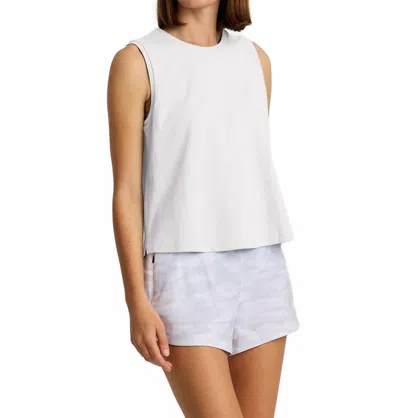 Free Fly Bamboo Current Tank Top In Bright White In Multi