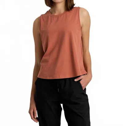 Free Fly Bamboo Current Tank Top In Redwood In Orange