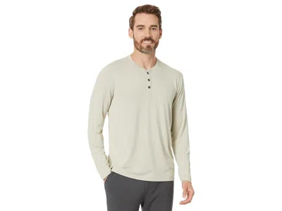 Free Fly Bamboo Flex Long Sleeve Henley In Neutral