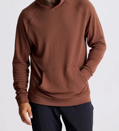 Free Fly Bamboo Lightweight Fleece Hoodie In Chestnut In Brown