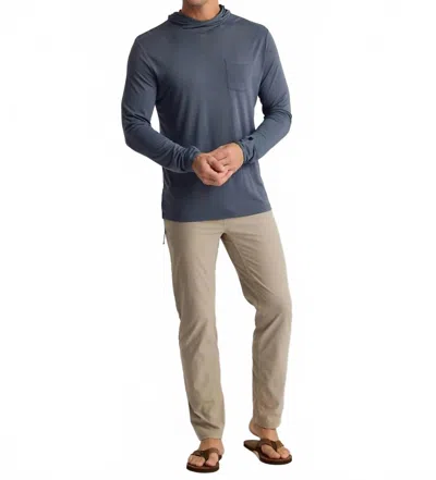 Free Fly Bamboo Lightweight Hoodie In Storm Cloud In Multi