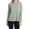 Free Fly Bamboo Lightweight Long Sleeve In Palm Green In Green
