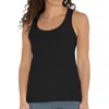 Free Fly Bamboo Motion Racerback Tank Top In Black In Black