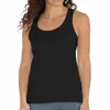 Free Fly Bamboo Motion Racerback Tank Top In Black In Black