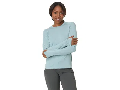 Free Fly Bamboo Shade Long Sleeve Ii In Blue