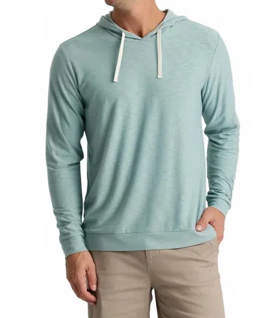 Free Fly Bamboo Slub Hoodie Ii In Ocean Mist In Green