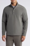 Free Fly Bonded Grid Fleece Pullover In Dark Olive