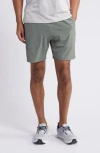 Free Fly Breeze Brief Lined Active Shorts In Agave Green