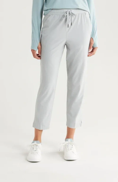 Free Fly Breeze Drift Drawstring Crop Pants In Blue