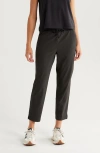 Free Fly Breeze Drift Drawstring Crop Pants In Black