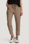 Free Fly Breeze Drift Drawstring Crop Pants In Brown