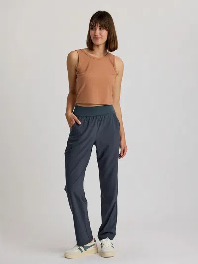 Free Fly Breeze Flats Pant In Storm Cloud In Multi