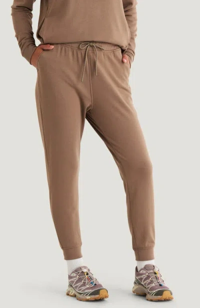 Free Fly Brushed Fleece Joggers In Multi