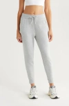 Free Fly Brushed Fleece Joggers In Gray