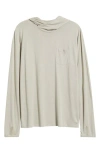 Free Fly Camouflage Lightweight Upf 20+ Hoodie In Sandstone