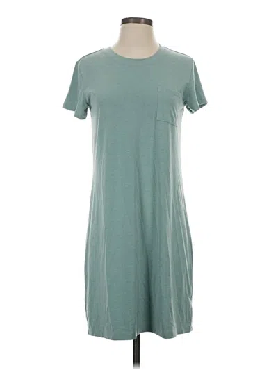 Pre-owned Free Fly Casual Dress In Blue
