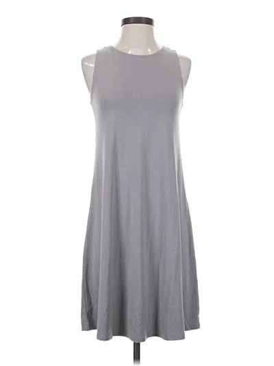 Pre-owned Free Fly Casual Dress In Gray