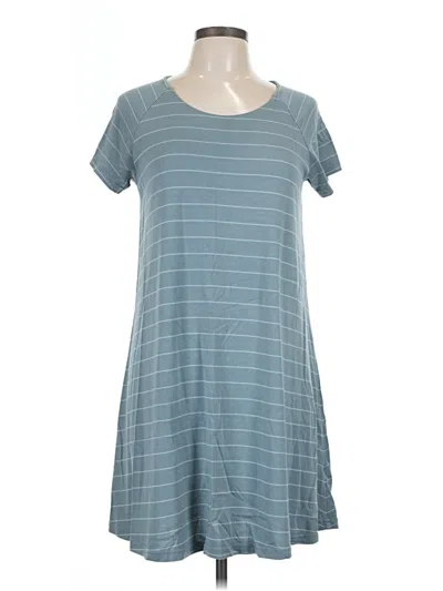 Pre-owned Free Fly Casual Dress In Teal