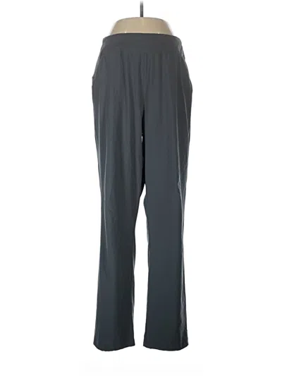 Pre-owned Free Fly Casual Pants In Gray