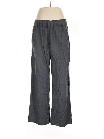 Pre-owned Free Fly Casual Pants In Gray
