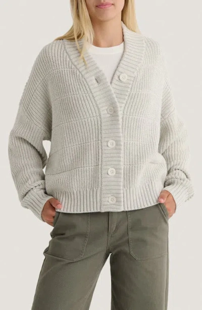 Free Fly Coastloom Cardigan In Gray