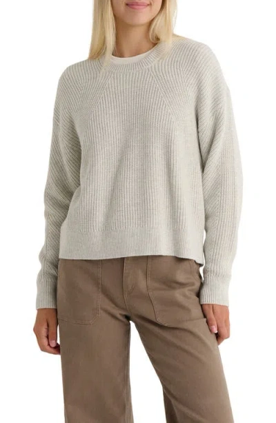 Free Fly Coastloom Crew Sweater In Neutral