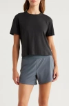 Free Fly Current Boxy T-shirt In Black