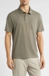 Free Fly Current Performance Polo In Brown