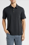 Free Fly Current Performance Polo In Black