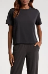 Free Fly Elevate Boxy T-shirt In Black