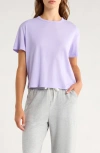 Free Fly Elevate Boxy T-shirt In Purple