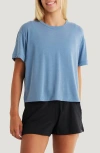 Free Fly Elevate Boxy T-shirt In Blue