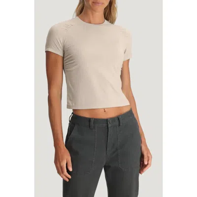 Free Fly Elevate Lightweight Crop T-shirt In Gray