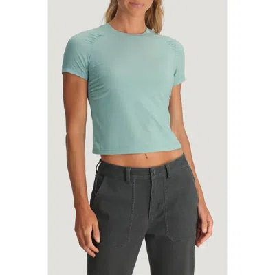 Free Fly Elevate Lightweight Crop T-shirt In Green