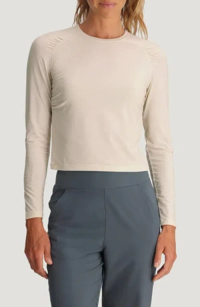 Free Fly Elevate Long Sleeve Performance T-shirt In Neutral