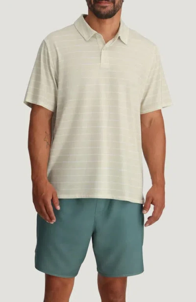 Free Fly Elevate Polo In Neutral