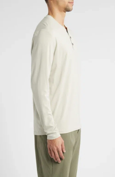 Free Fly Flex Performance Henley In Sandstone