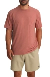 Free Fly Flex Performance Pocket T-shirt In Pink