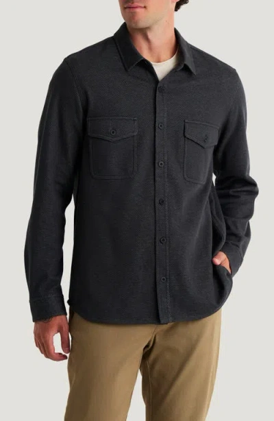 Free Fly Gallatin Overshirt In Black