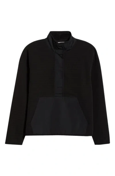 Free Fly Gridback Fleece Lined Pullover In Black