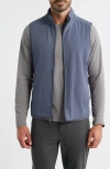 Free Fly Gridback Fleece Lined Vest In Blue