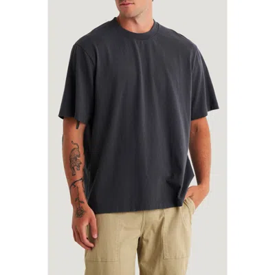 Free Fly Heavy Cotton Relaxed T-shirt In Black