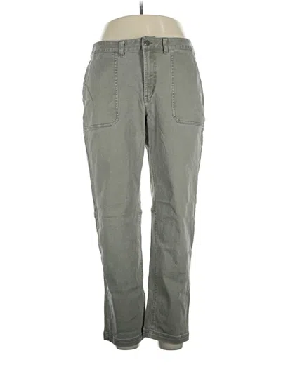 Pre-owned Free Fly Jeans In Green