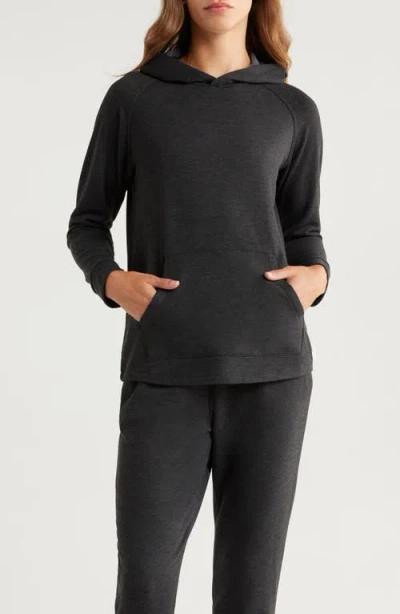 Free Fly Lightweight Fleece Hoodie In Black