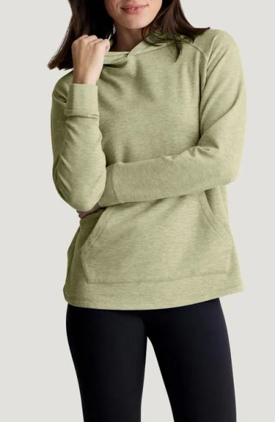 Free Fly Lightweight Fleece Hoodie In Green