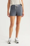 Free Fly Lightweight Fleece Shorts In Gray